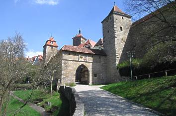 Gate Kobolz City Wall Rothenburg