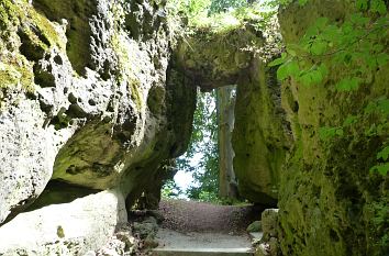 Felsentor im Felsengarten Sanspareil