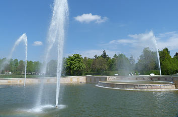 Springbrunnen Schlossanlage Schleißheim