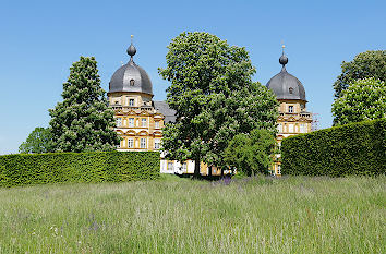 Blick auf Schloss Seehof in Memmelsdorf