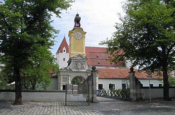 Zugang Neues Schloss Ingolstadt