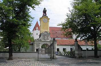 Zugang Neues Schloss Ingolstadt