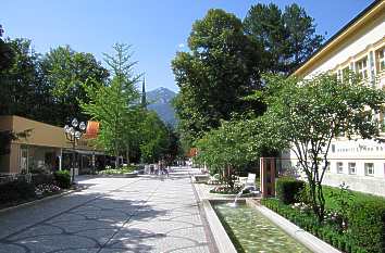 Fußgängerzone Kurstraße in Bad Reichenhall