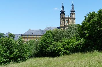 Blick auf Kloster Banz