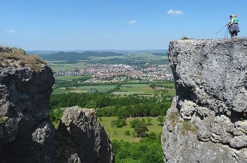 Staffelberg mit Blick in das Coburger Land