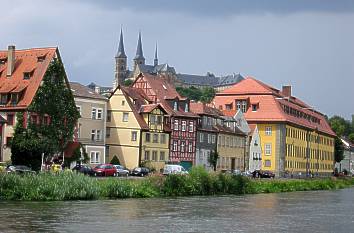 Blick zum Kloster St. Michael in Bamberg