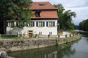 Walkmühle der Tuchmachergilde in Bamberg