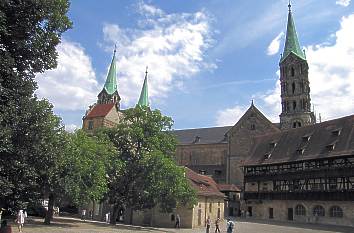 Alte Hofhaltung mit Blick zum Bamberger Dom