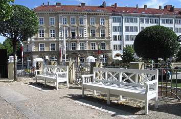 Schlossterrassen in Bayreuth