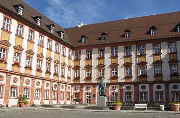 Ehrenhof im Alten Schloss in Bayreuth