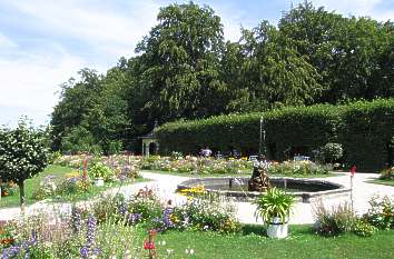 Bayreuther Eremitage: Parterre am Alten Schloss