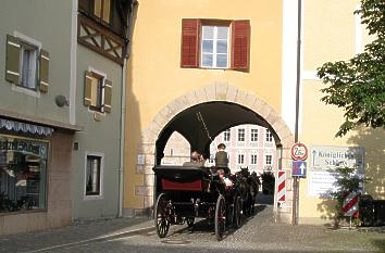 Tor zum Schlossplatz in Berchtesgaden