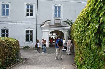 Barockportal am Kloster Frauenwörth Frauchenchiemsee