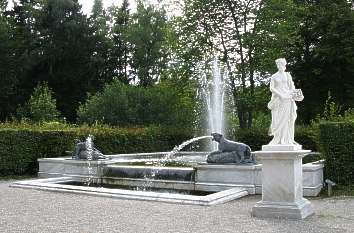 Südlicher Marmorbrunnen Herrenchiemsee