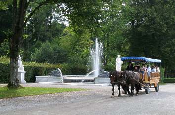 Pferdefuhrwerk Herrenchiemsee