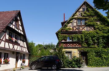 Fachwerkhäuser in Ellingen