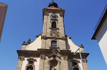 Turm Stadtpfarrkirche St. Georg in Ellingen