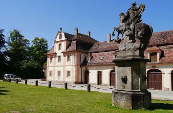 Vorbau am Brühltor Schloss Ellingen