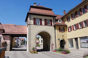 Oberes Tor Stadtmauer Feuchtwangen