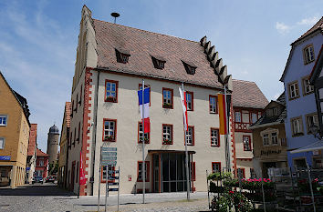 Rathaus am Marktplatz Gerolzhofen