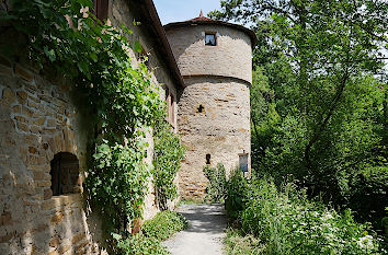 Stadtmauer Gerolzhofen mit Wehrturm