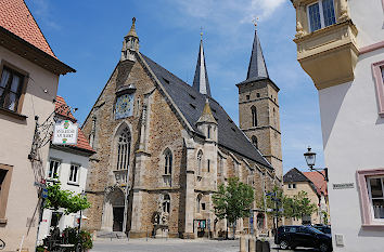 Stadtkiche Marktplatz Gerolzhofen