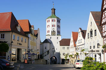 Unteres Tor und Marktplatz Günzburg