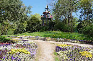 Pavillon Thomashöhe im Park Theresienstein