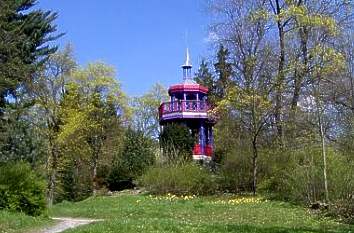 Pavillon an der Thomashöhe im Park Theresienstein