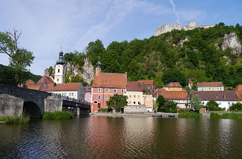 Naab und Altstadt Kallmünz