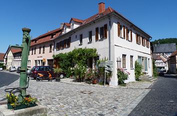 Ziehbrunnen in Königsberg in Bayern