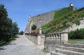Festungsmauern Festung Rosenberg Kronach
