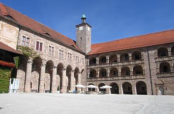 Schöner Hof auf der Plassenburg