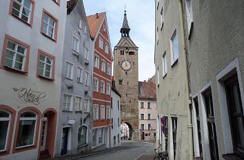 Alte Bergstraße und Schmalzturm Landsberg am Lech