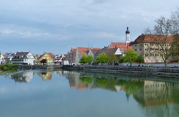 Lech und Altstadt Landsberg am Lech