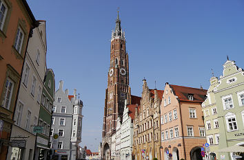 Altstadt Landshut mit Martinskirche