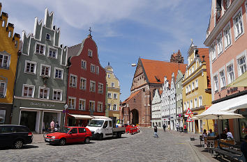 Altstadt Landshut mit Heilig-Geist-Kirche