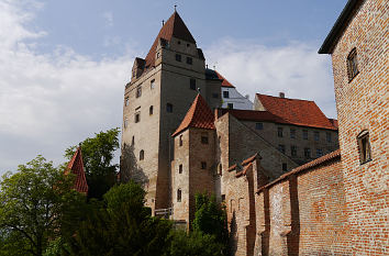 Burgmauer Burg Trausnitz