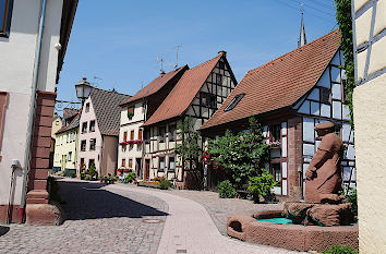 Fischergasse in Lohr am Main