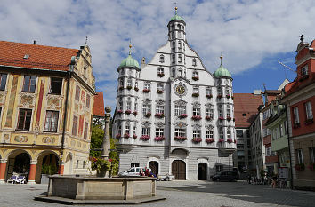 Rathaus Marktplatz Memmingen