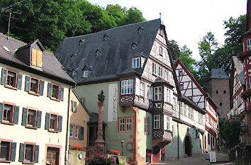 Blick zum Schnatterloch in Miltenberg