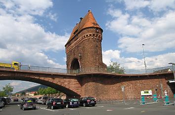 Brückenturm der Mainbrücke in Miltenberg