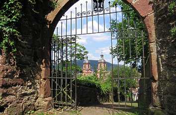 Tor am Fußweg zur Mildenburg in Miltenberg