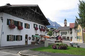 Bauernhaus am Untermarkt in Mittenwald