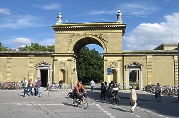 Hofgarteneingang am Odeonsplatz