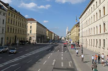 Mittelteil der Ludwigstraße München