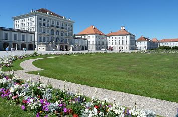 Hauptfront Schloss Nymphenburg