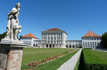 Gartenansicht Schloss Nymphenburg