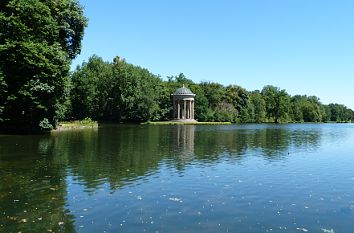 Badenburger See mit Apollotempel