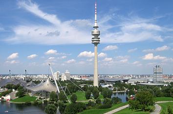 Olympiaturm im Olympiapark München